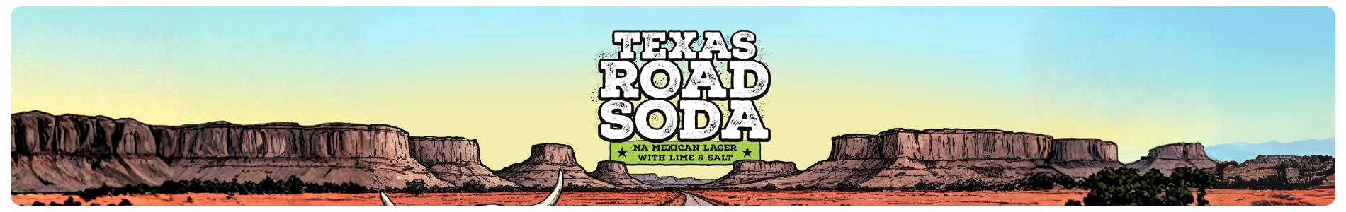 Texas Road Soda - Headline Banner