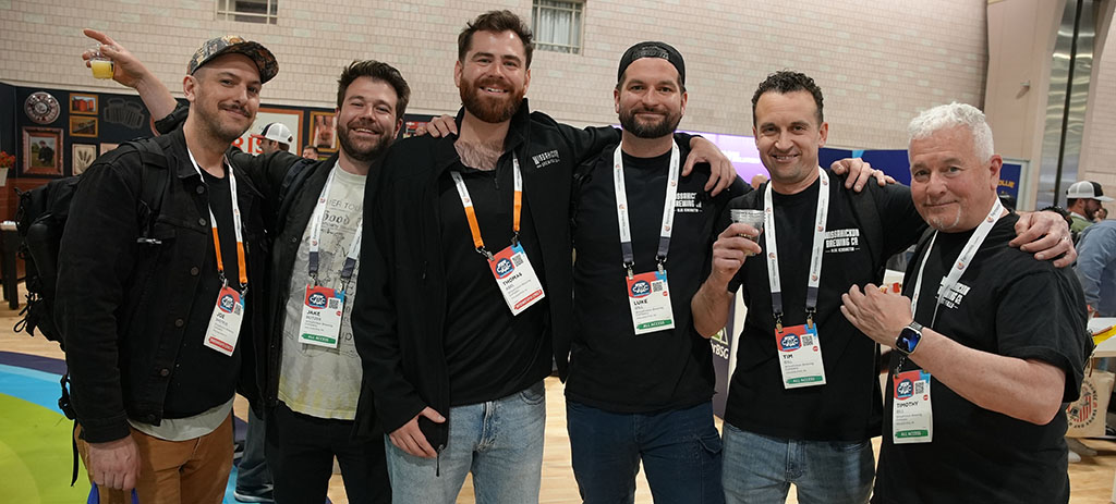 Brewers from Wissahocken Brewing Co.