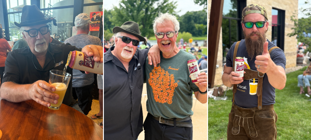 Images from Schlitz release party at Wisconsin Brewing Co.